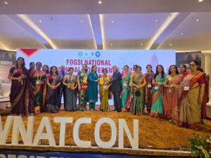 best cancer specialist in Lucknow-Dr Farah Arshad is getting awards in the image